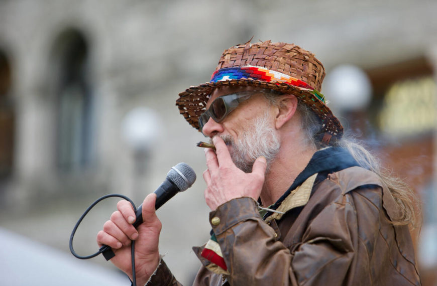 PHOTOS: 420 rally at B.C. legislature calls for reduced cannabis regulation