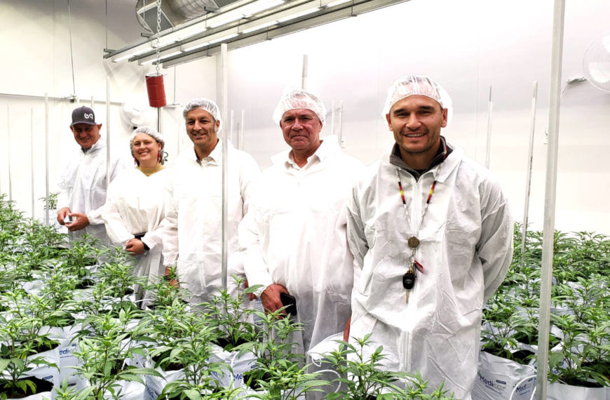 B.C. politicians tour Williams Lake First Nation cannabis facility