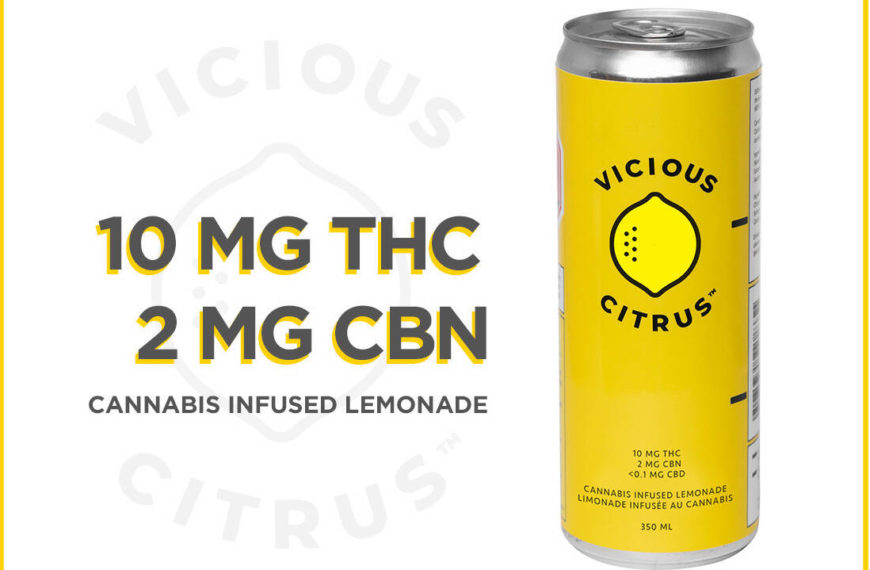 Xebra brings Vicious Citrus cannabis-infused lemonade to Canada