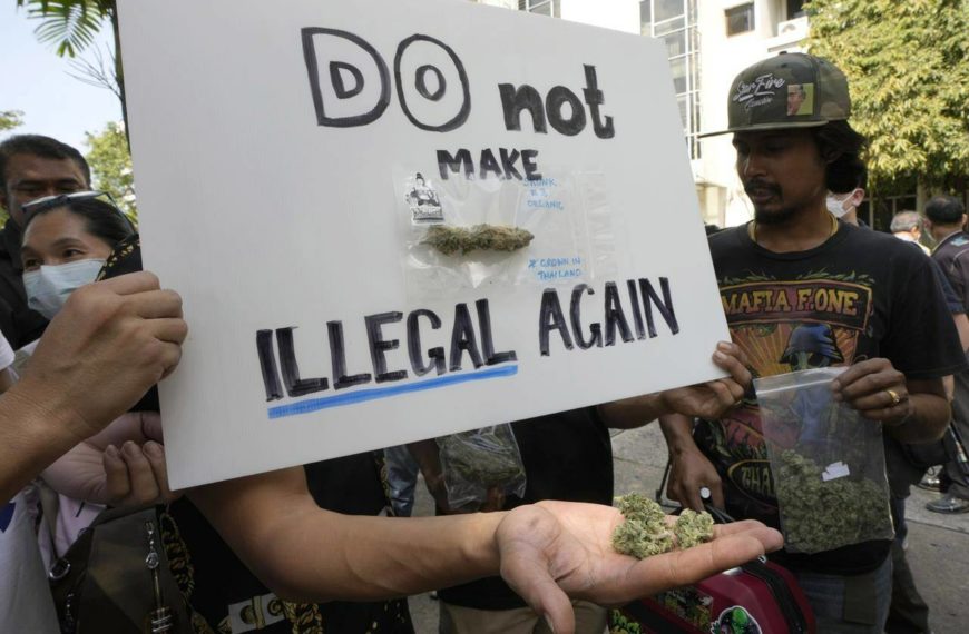 Thai marijuana boosters rally to keep drug decriminalized
